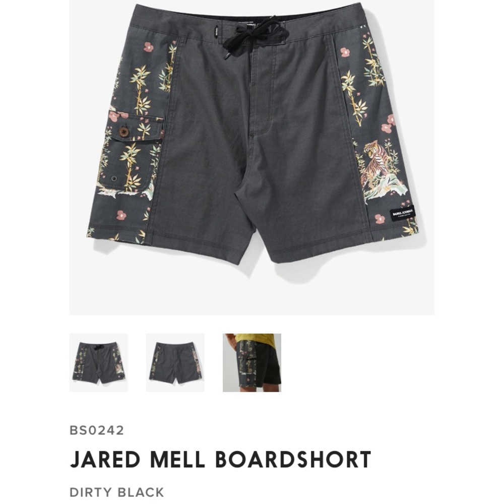 NWT Banks Journal boardshorts